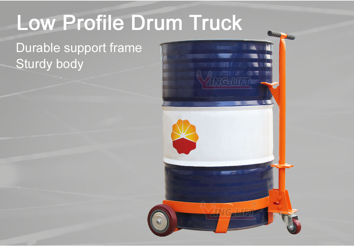 Low Profile Drum Truck