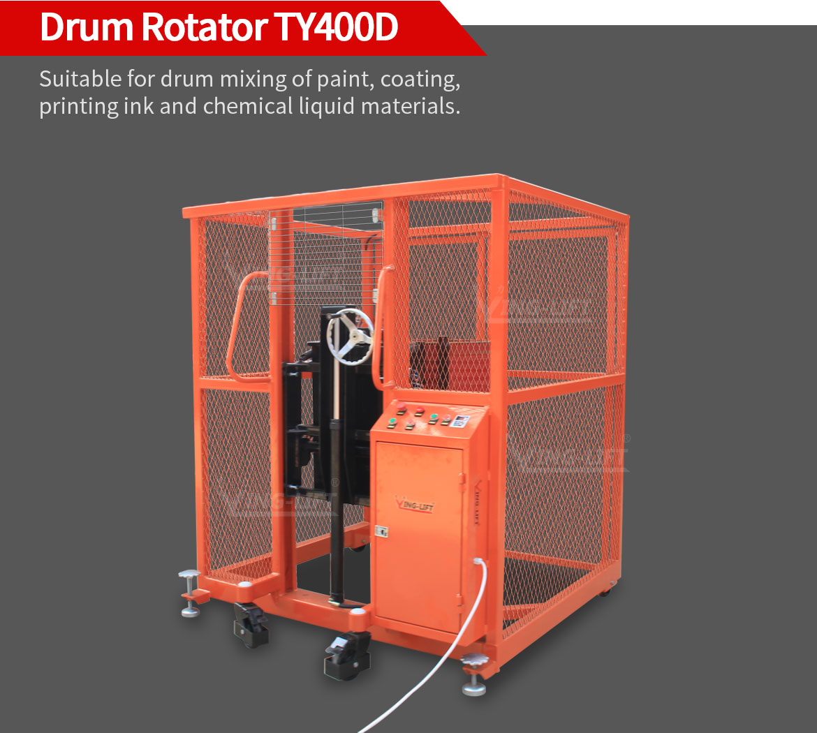 Mobile Electric Drum Mixer/Drum Rotator