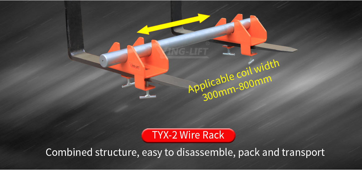 wire rack for forklift