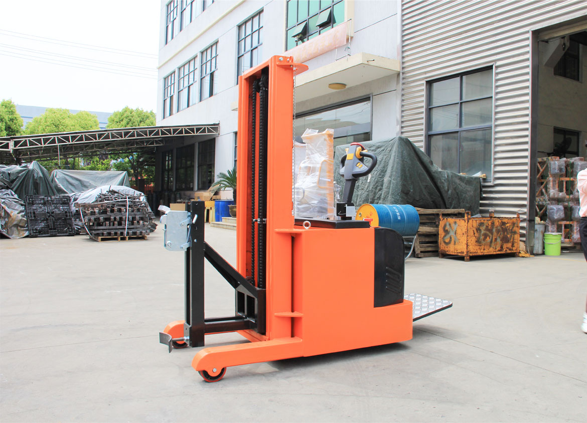 2400mm Lifting Height Powered Full Electric Drum Stacker