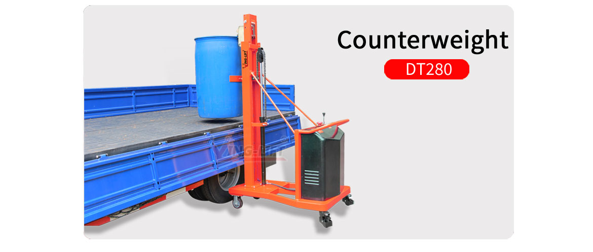 Counter Balance Electric Drum Stacker