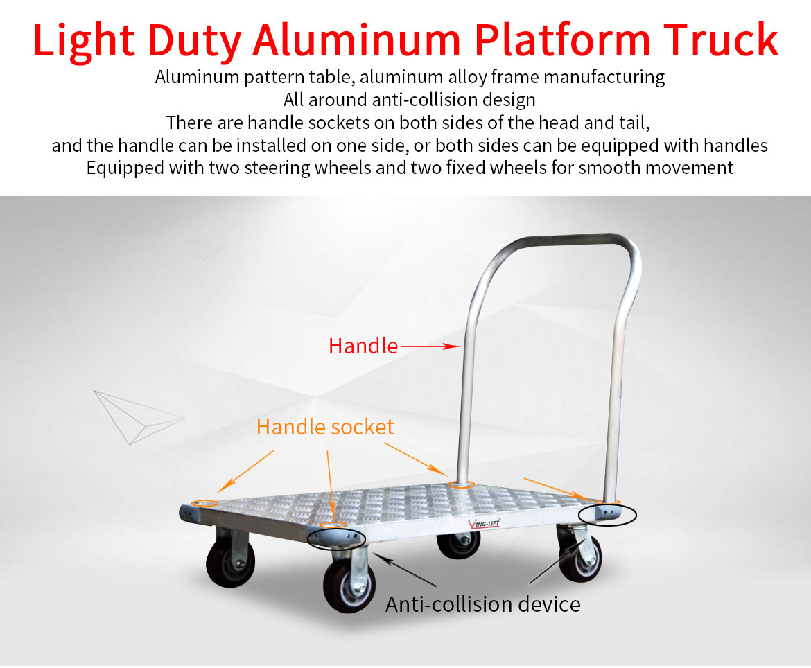 Light Duty Aluminium Platform Hand Truck