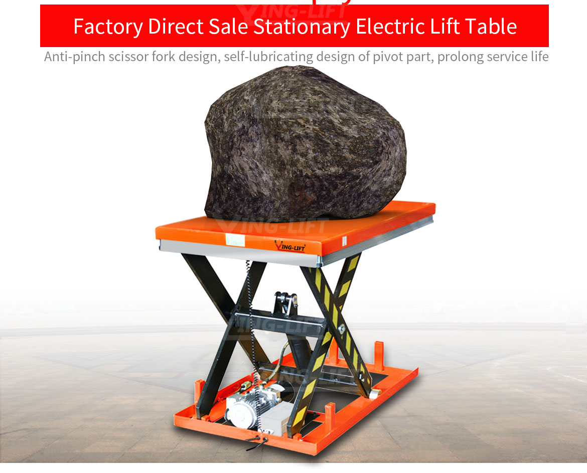 Hot Sale Stationary Electric Lifting Table Equipment