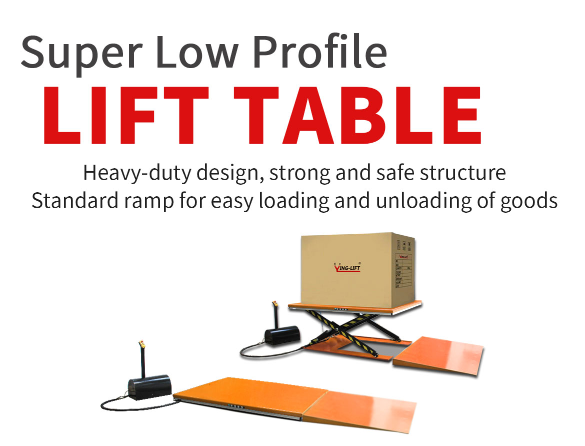 Super Low Profile Lift Table