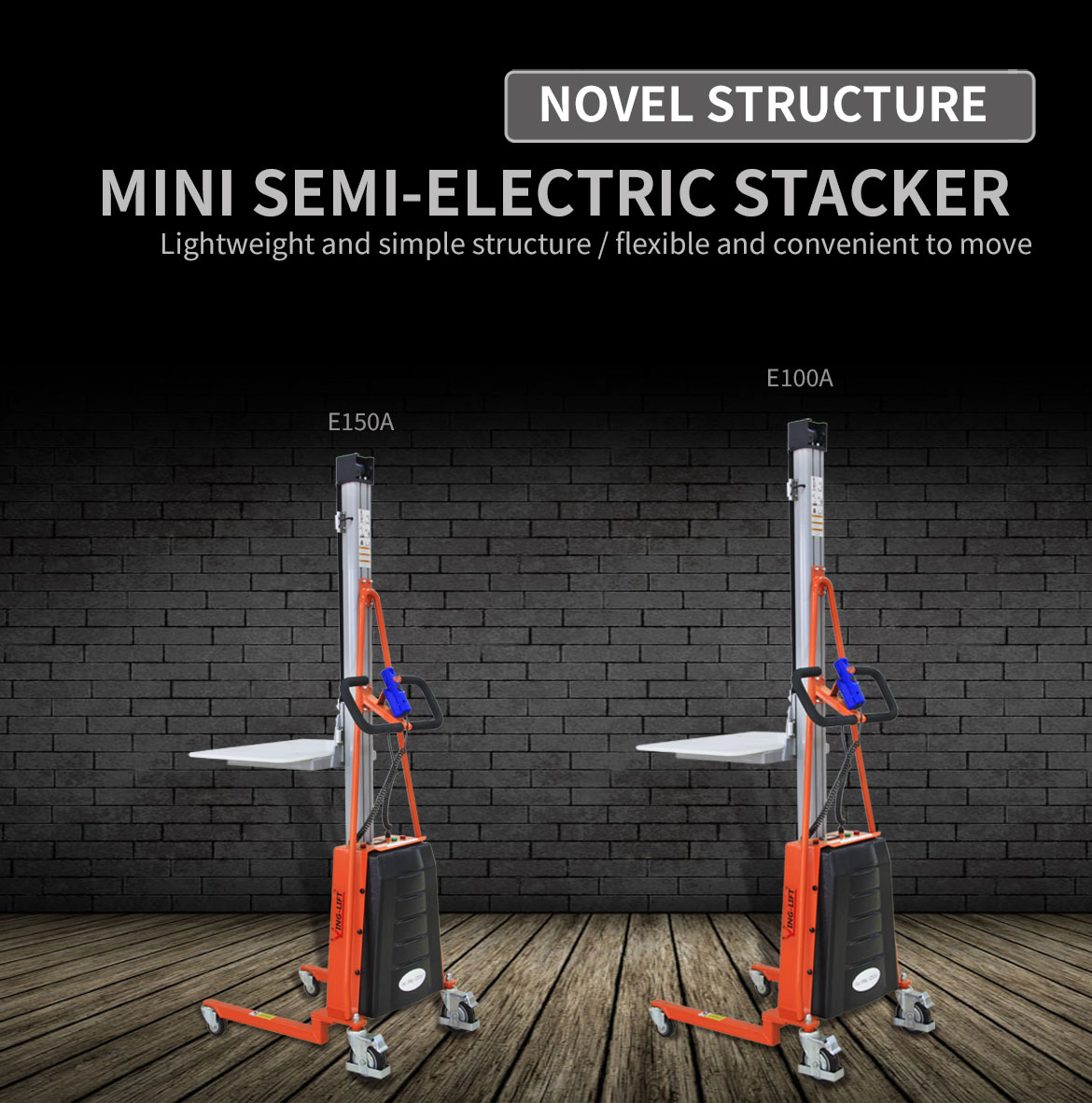 Mini Semi-electric Stacker