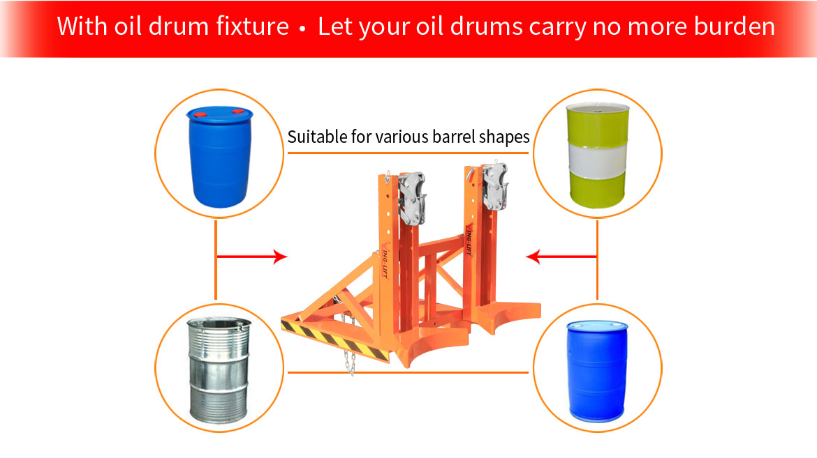 Forklift Truck Drum Grabs