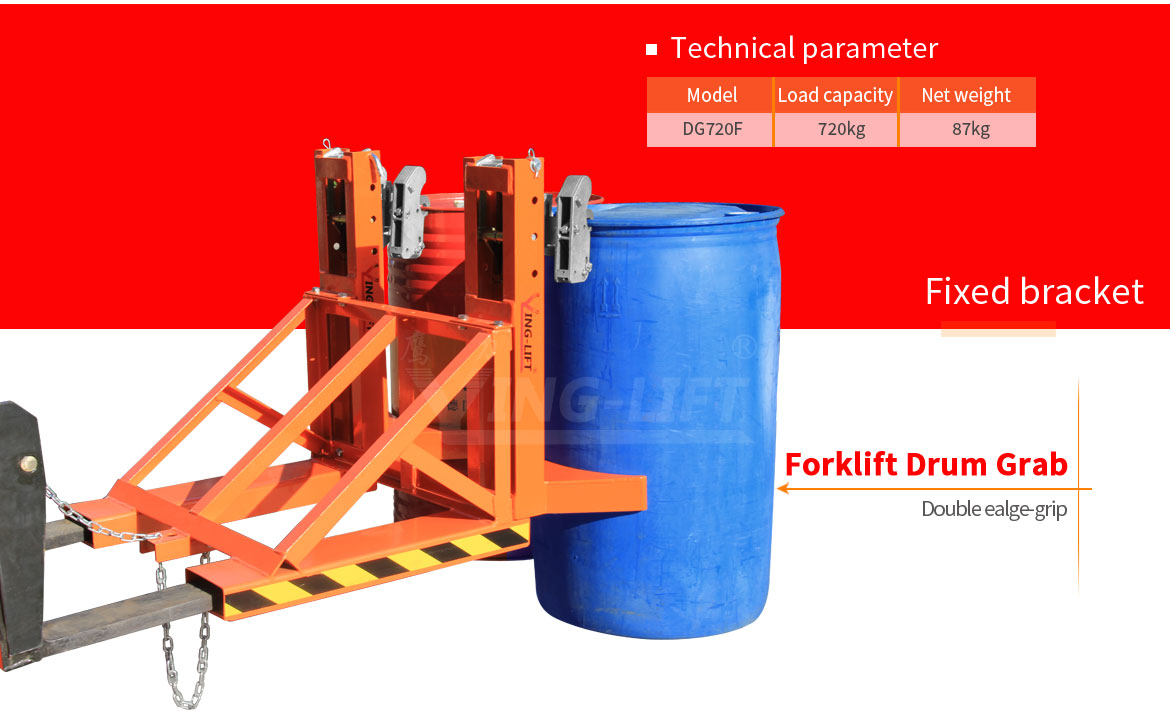 Forklift Truck Drum Grab/Lifter