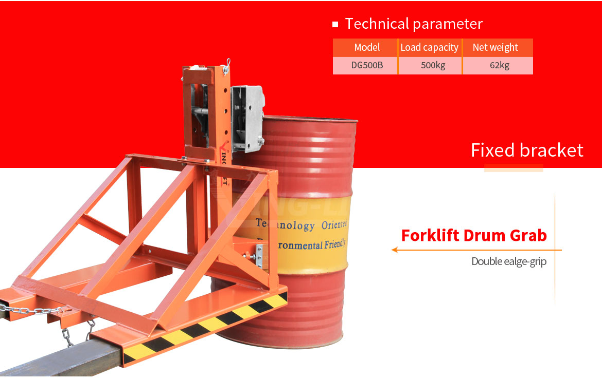 Forklift Truck Drum Grabbers