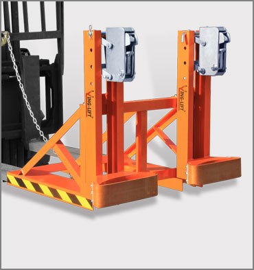 Forklift Mounted Double Eagle-grip Drum Grabs