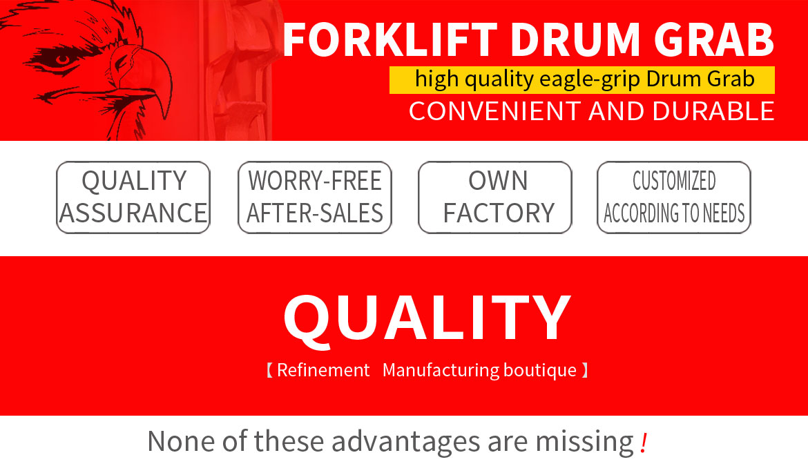 Froklift Mounted Drum Grabbers for Sale