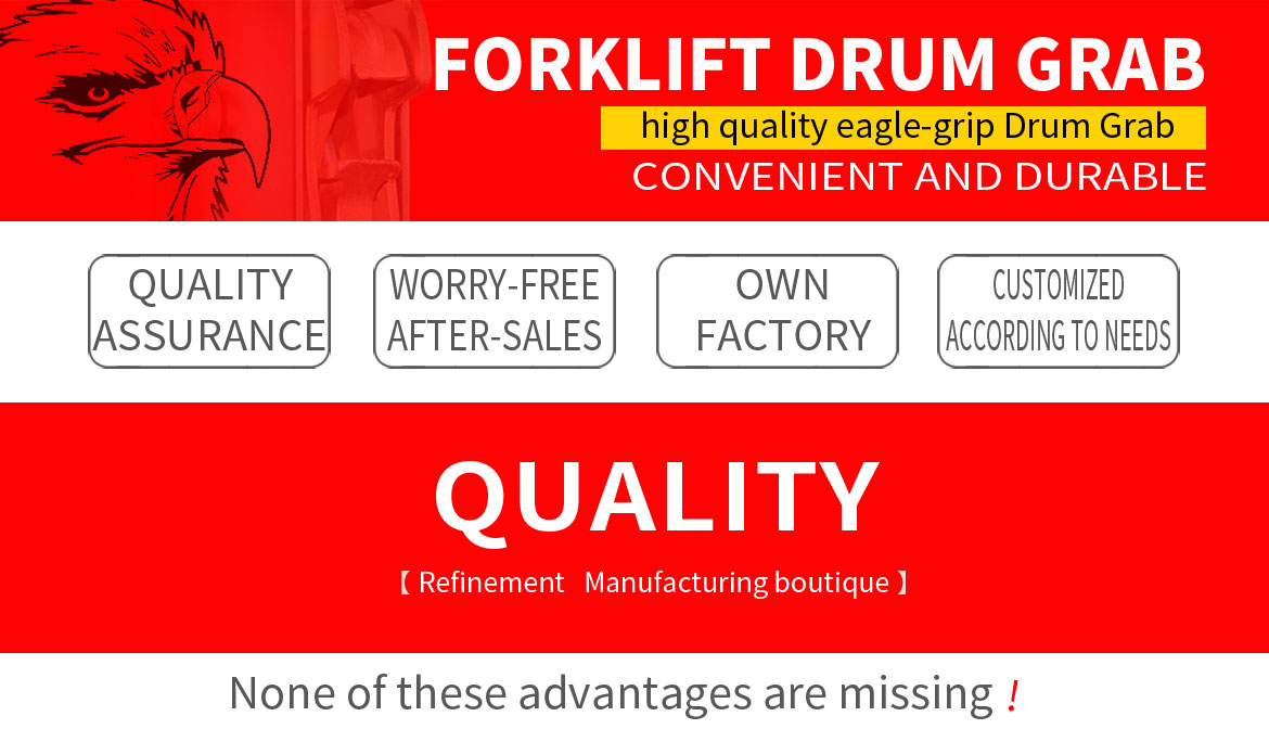 Drum Grab For Forklift Truck Capacity 1500kg