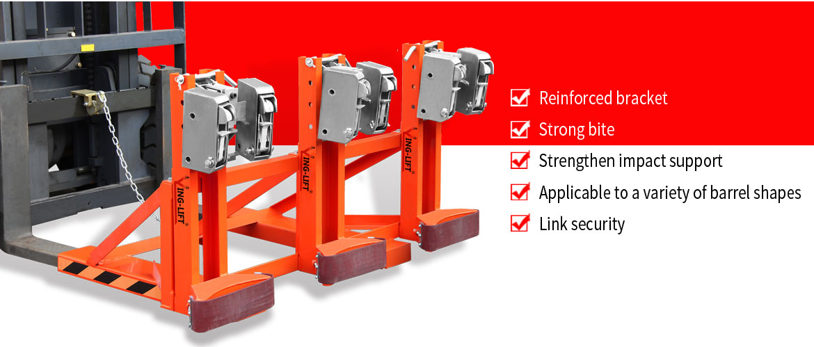 Forklift Truck Drum Grabbers