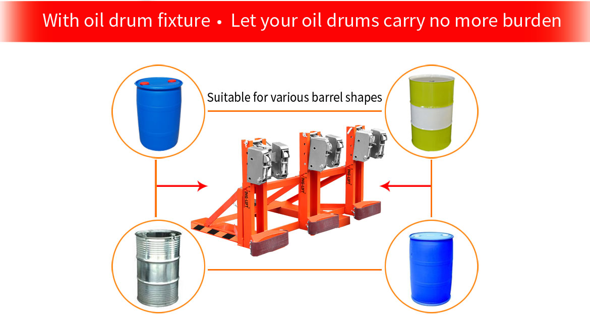 Forklift Truck Drum Grabbers