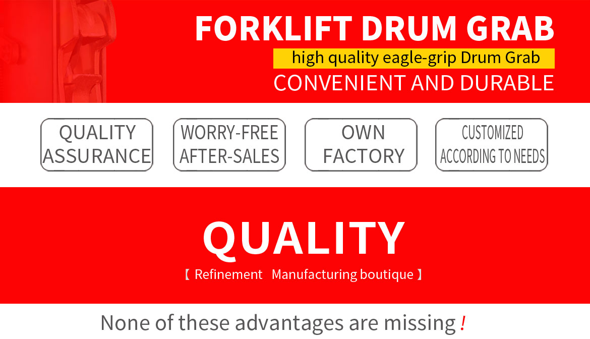 Drum Grabber Forklift Attachments