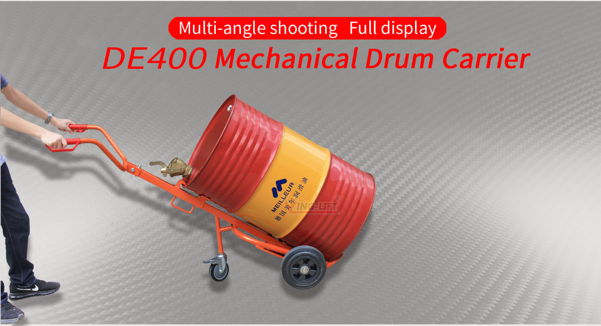 Portable Mechanical Oil Drum Trolley