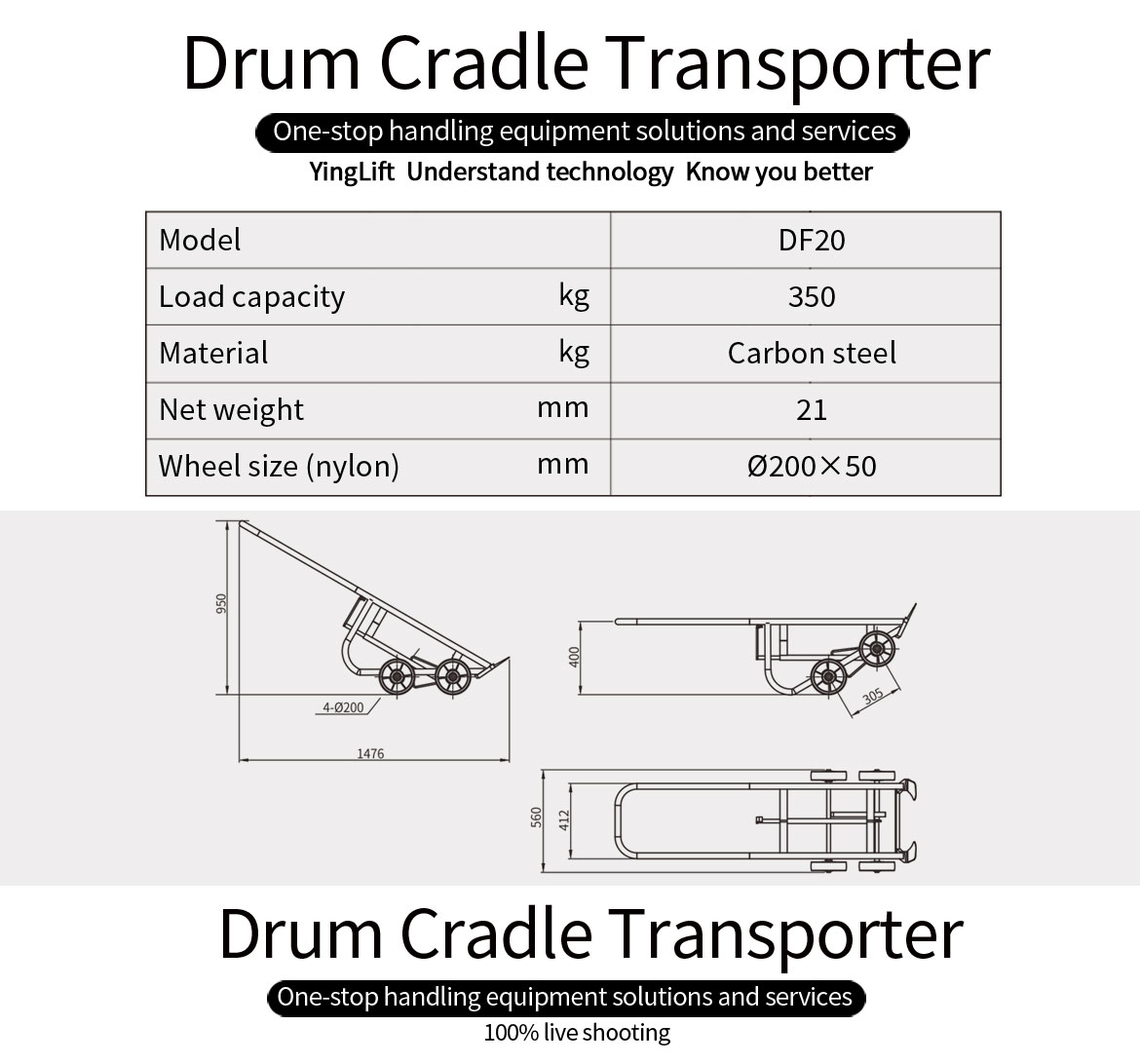 Drum Cradle Transporter