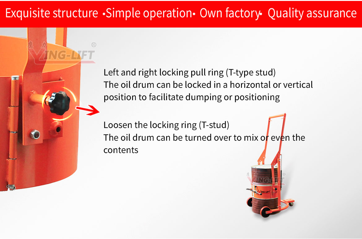 Steel & Plastic Drums Mobile Carrier