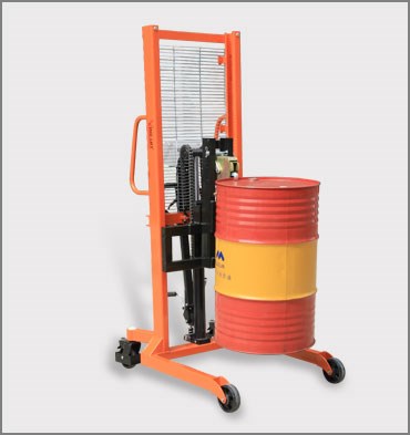 YING-LIFT 400KG Hydraulic Drum Transporter with Scale