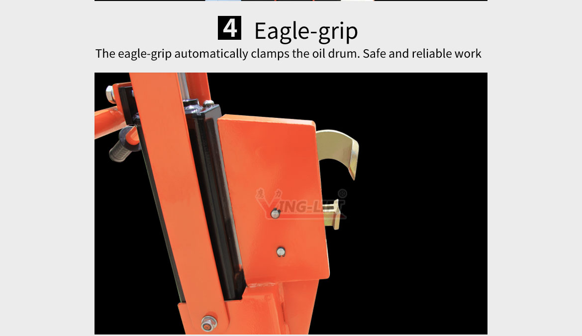 Hydraulic Manual Operated Drum Handler