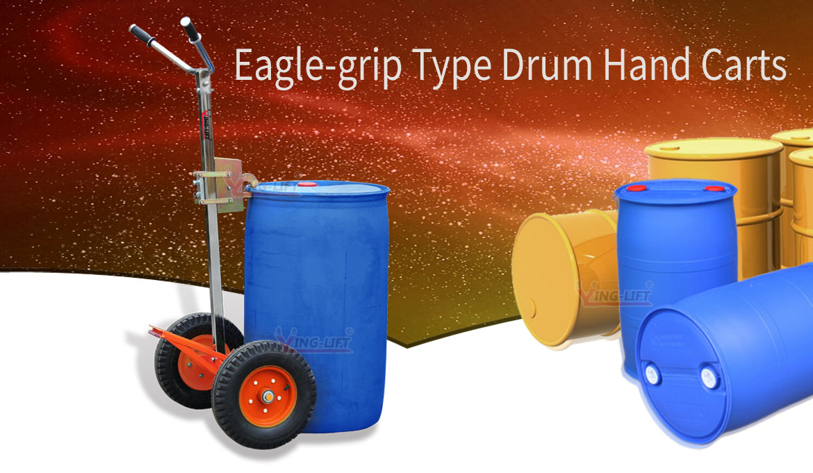 Hand Trolley For Steel And Plastic Drums