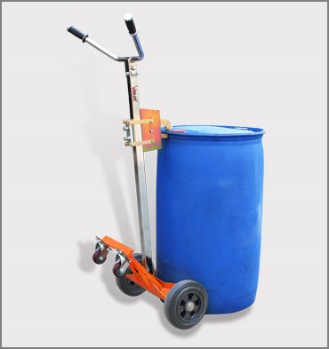Four Wheels Hand Trolley For Steel Drums