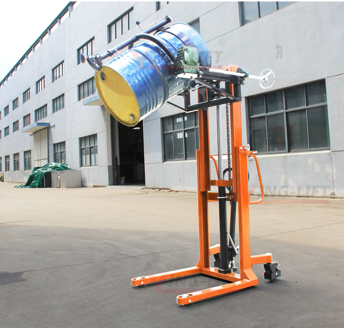 Pedal Hydraulic Drum Carriers