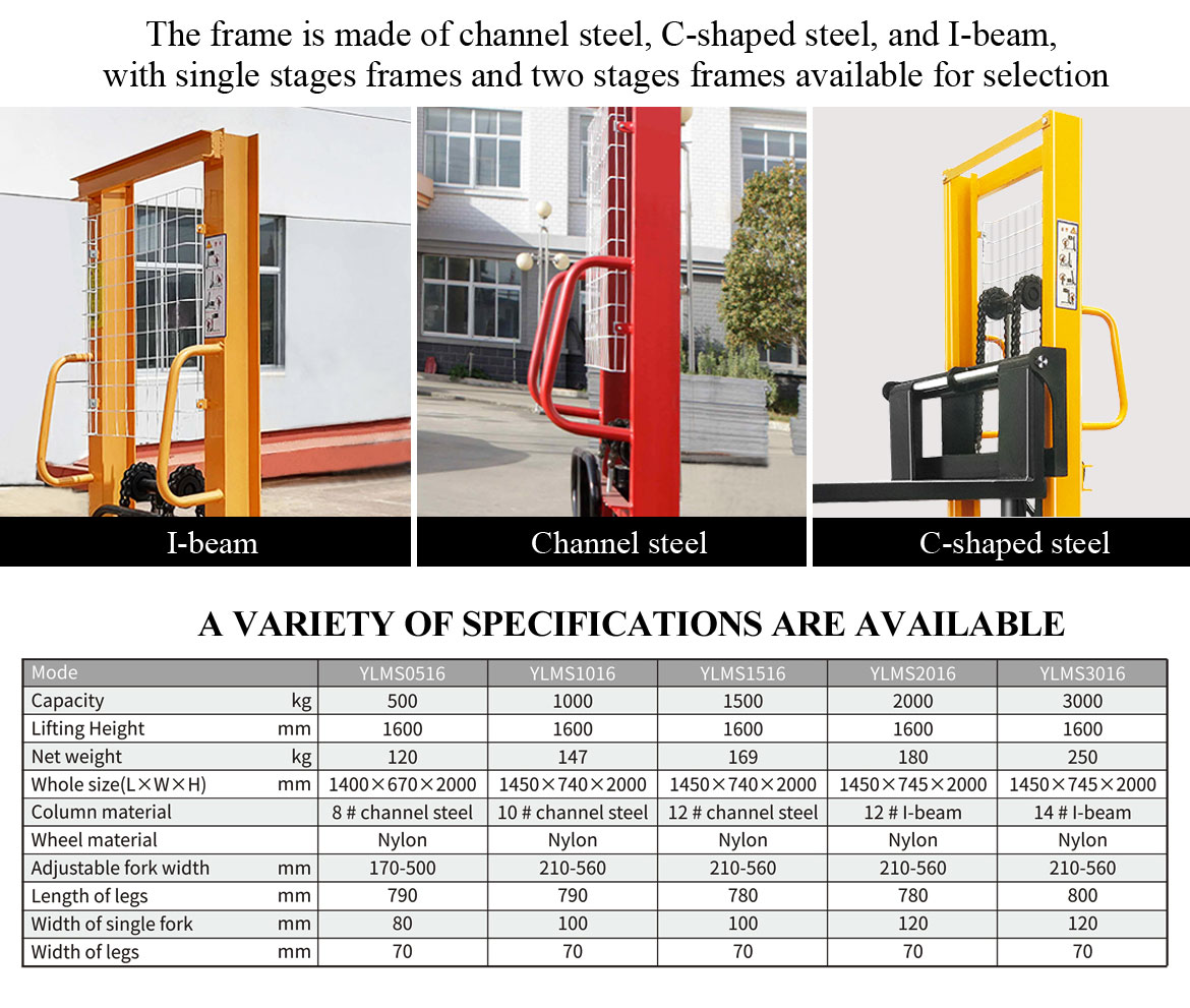 Manual Pallet Stacker