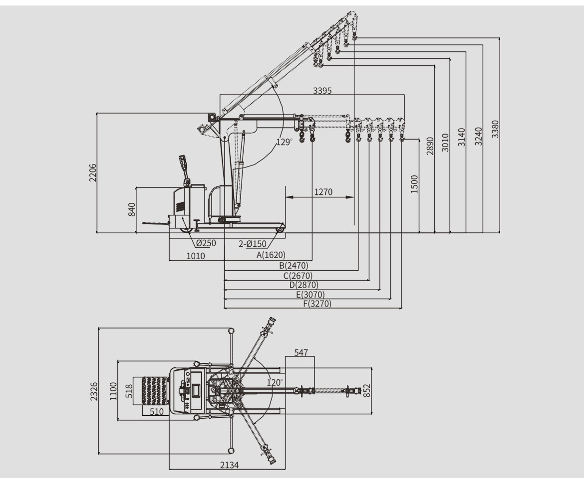 Electric Shop Crane
