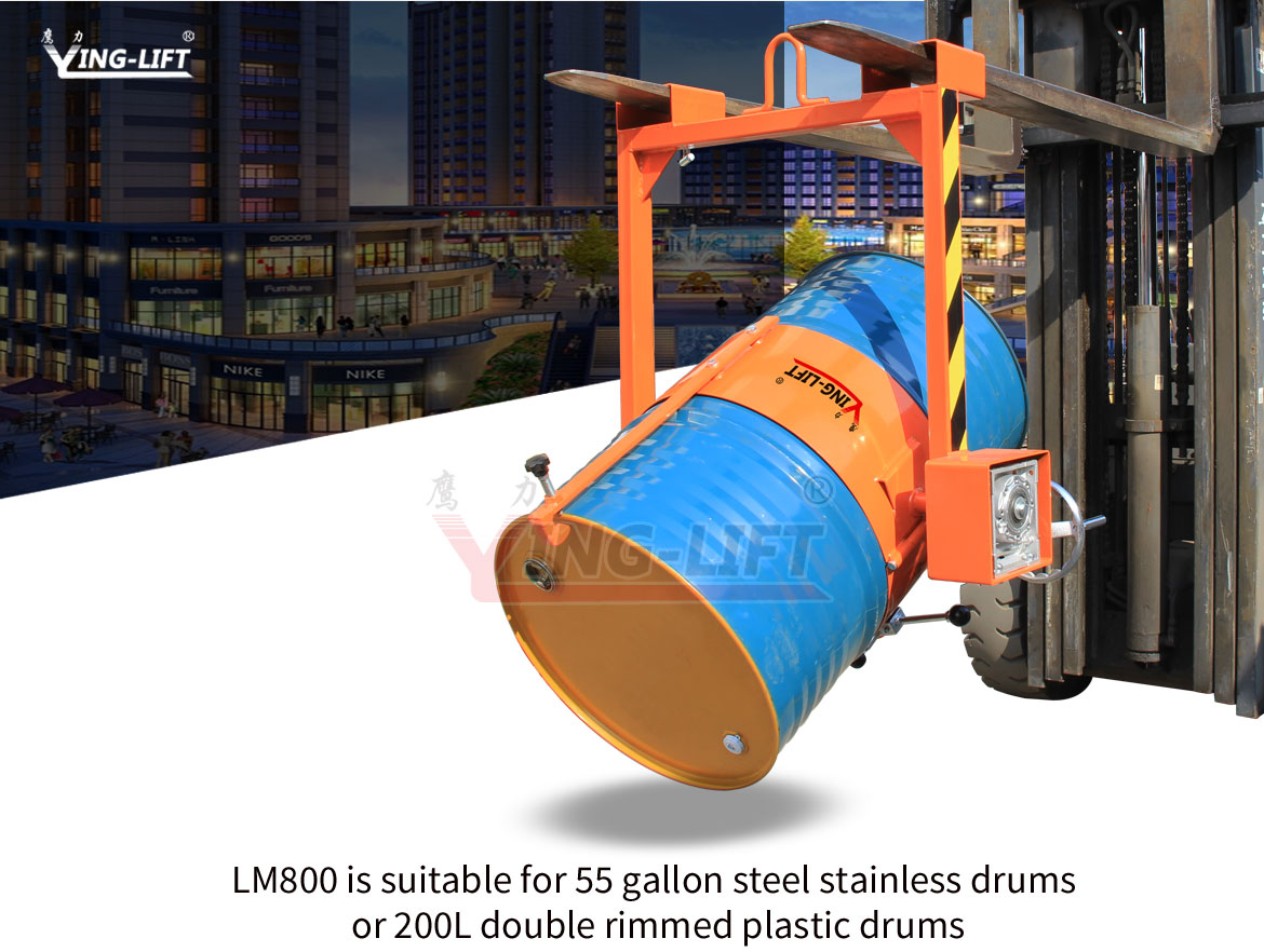 Forklift Mounted & Crane Mounted Drum Lifters
