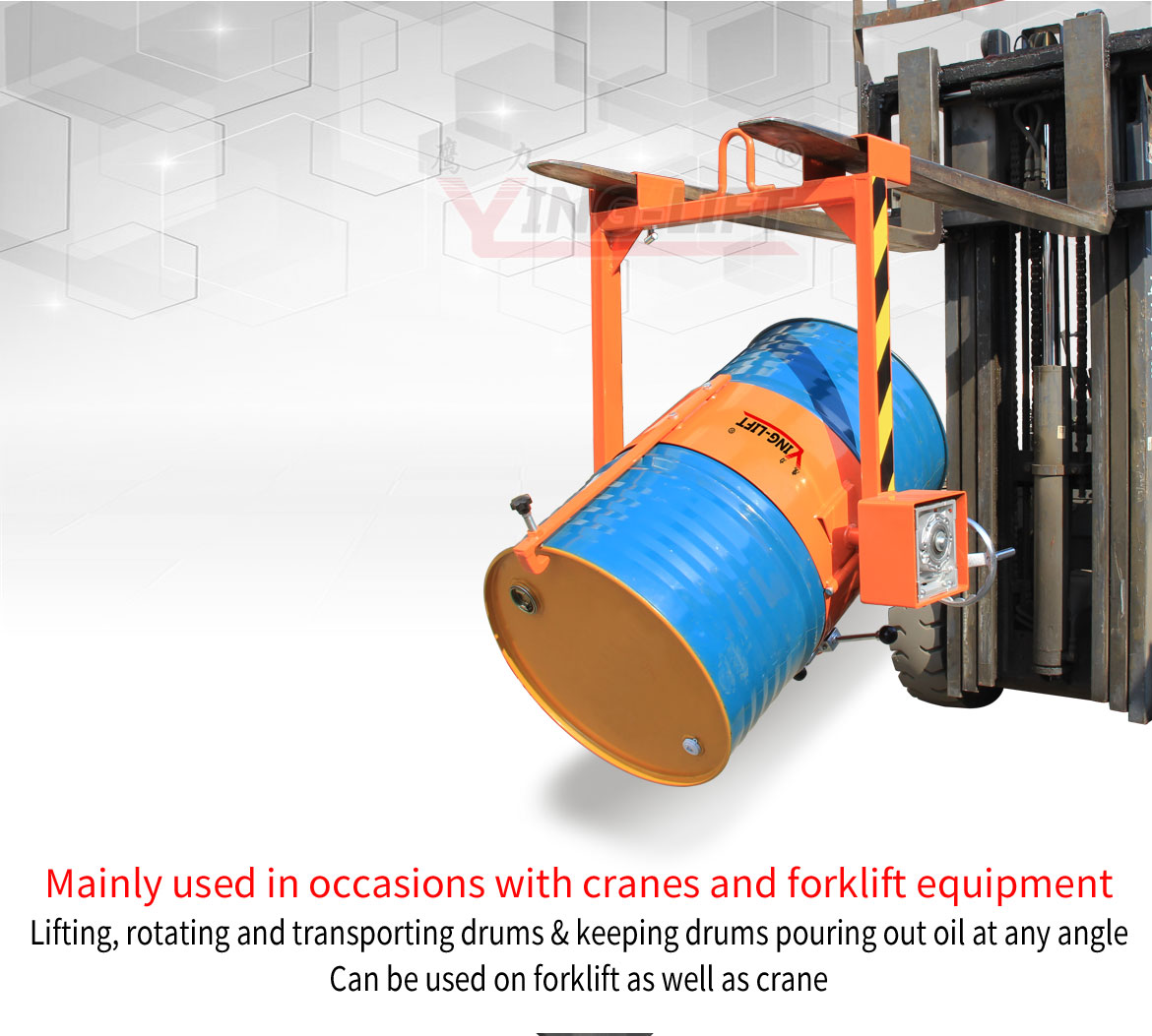 Forklift Mounted & Crane Mounted Drum Lifters