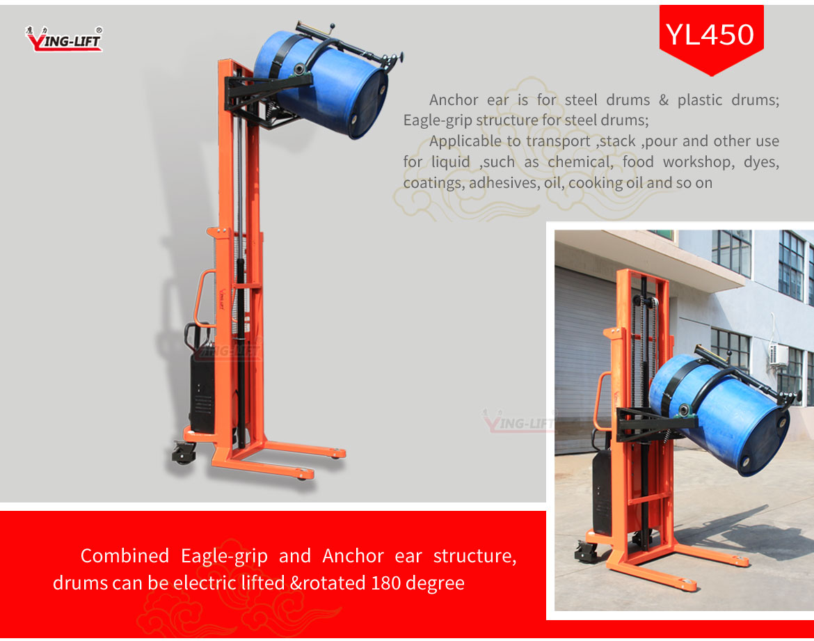 Drum Rotator With Two Stages