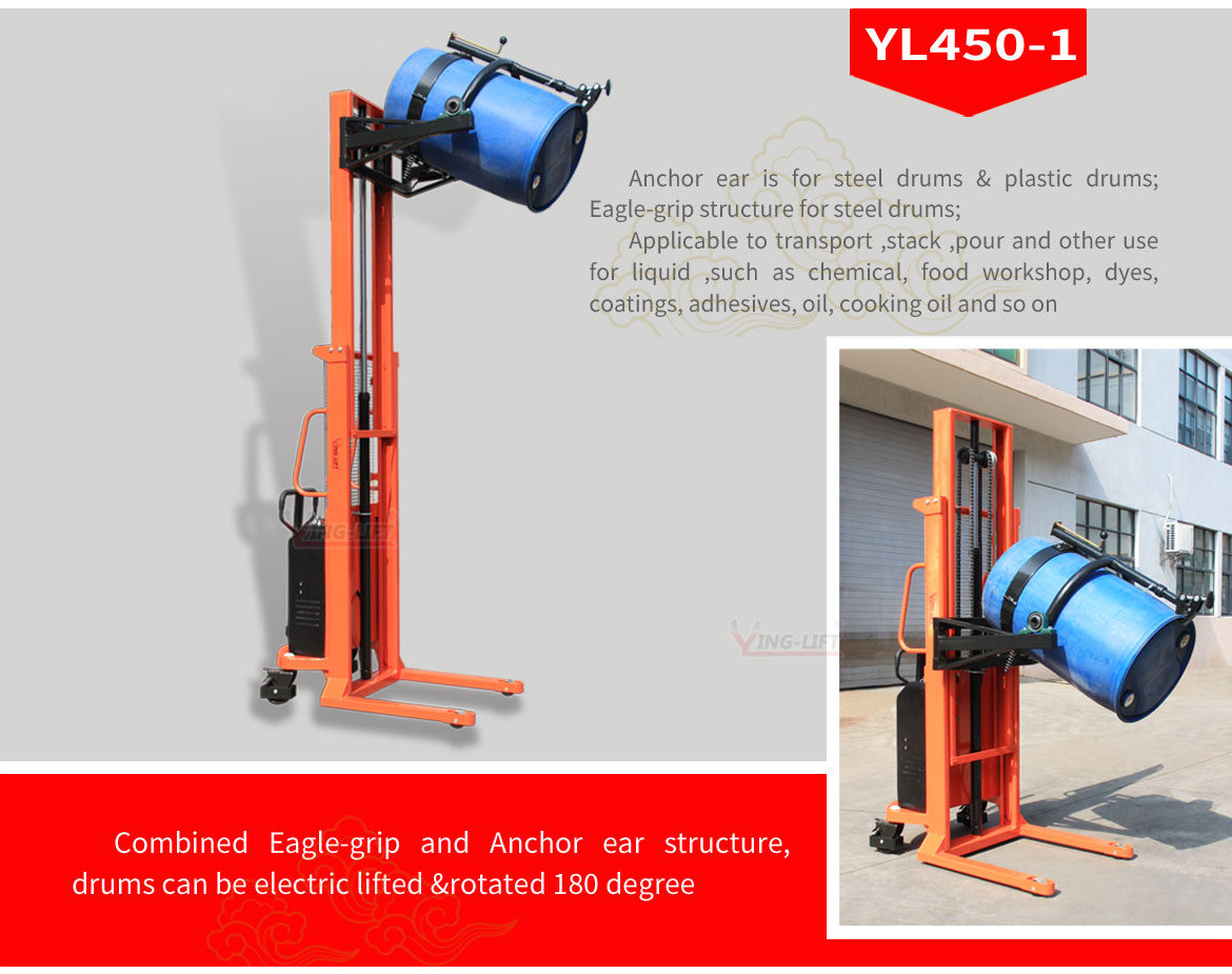 Drum Rotator With Two Stages