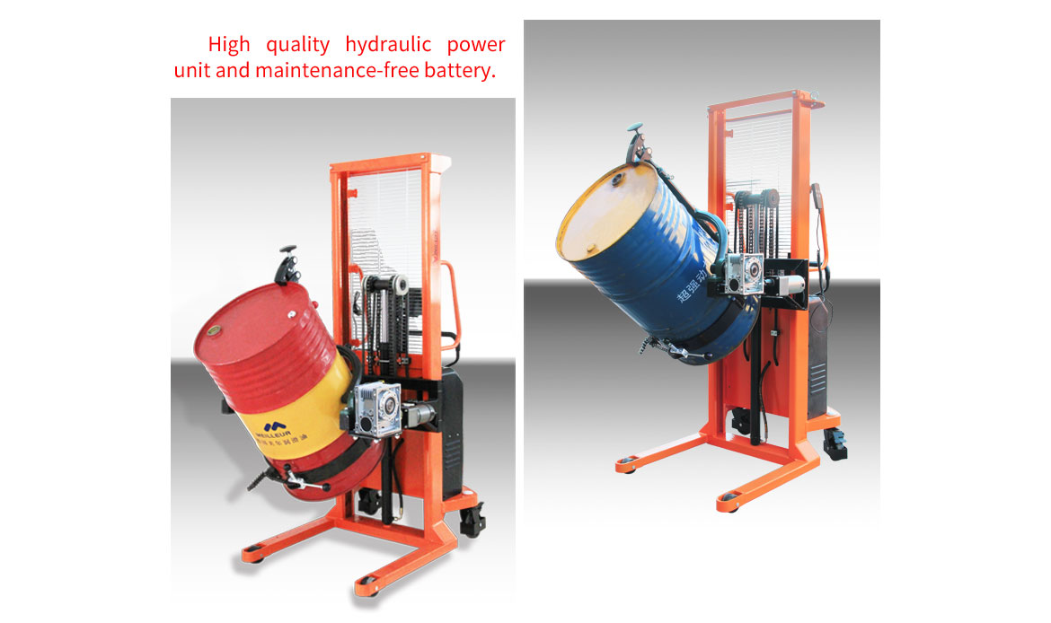Semi Electric Drum Lifter Cum Tilter