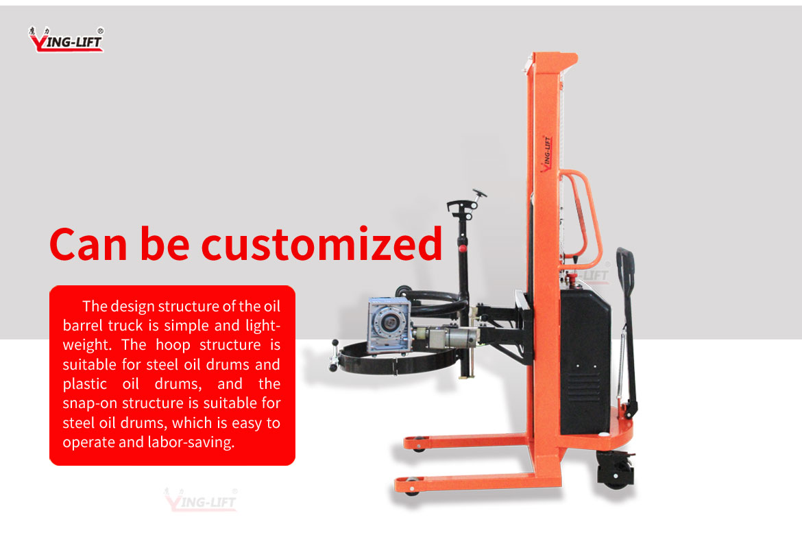 Semi Electric Drum Lifter Cum Tilter