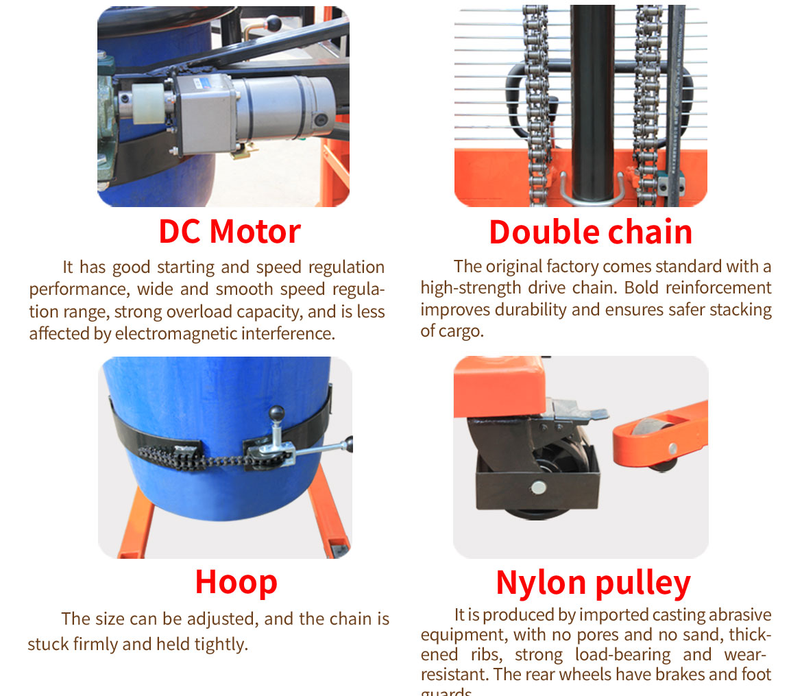 Semi Electric Drum Lifter Cum Tilter