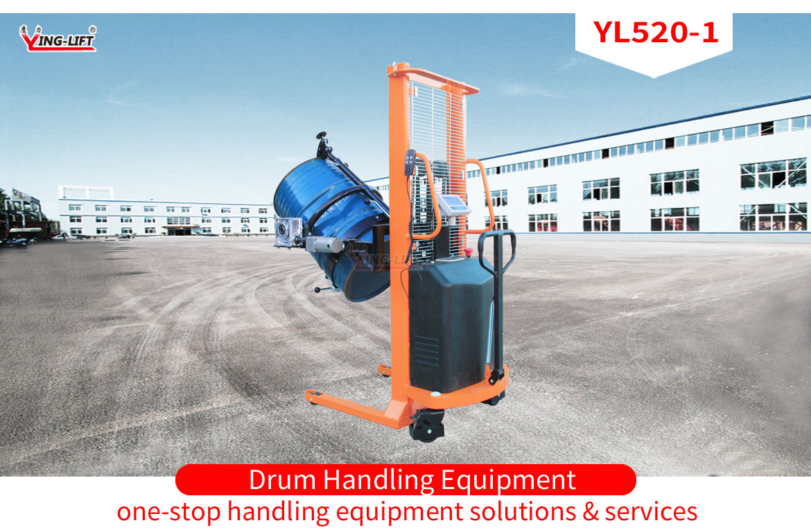 Semi Electric Drum Lifter Cum Tilter
