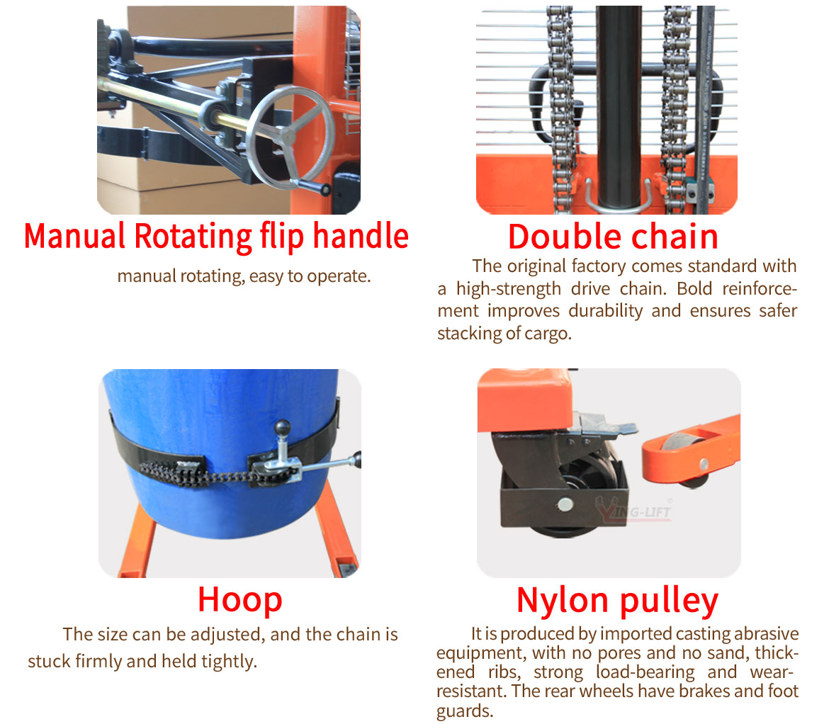 Semi Electric Drum Lifter Cum Tilter