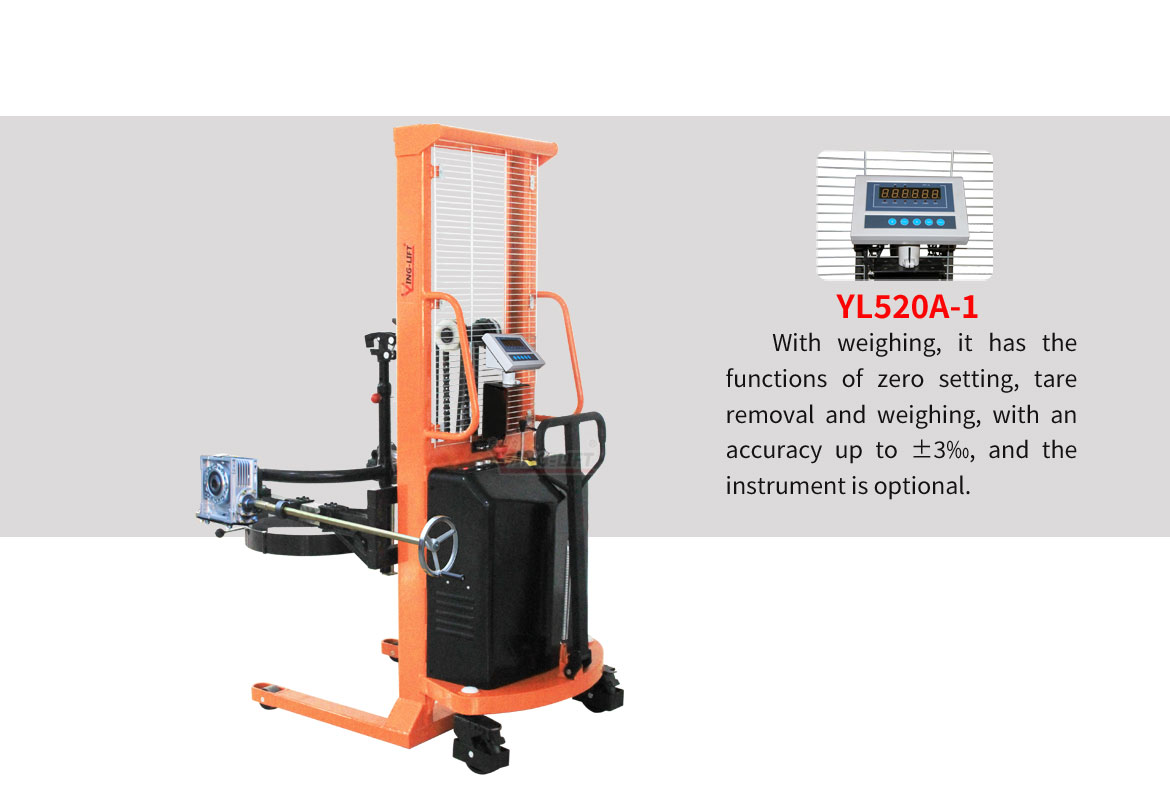 Semi Electric Drum Lifter Cum Tilter