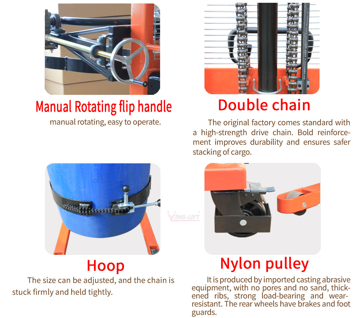 Semi Electric Drum Lifter Cum Tilter