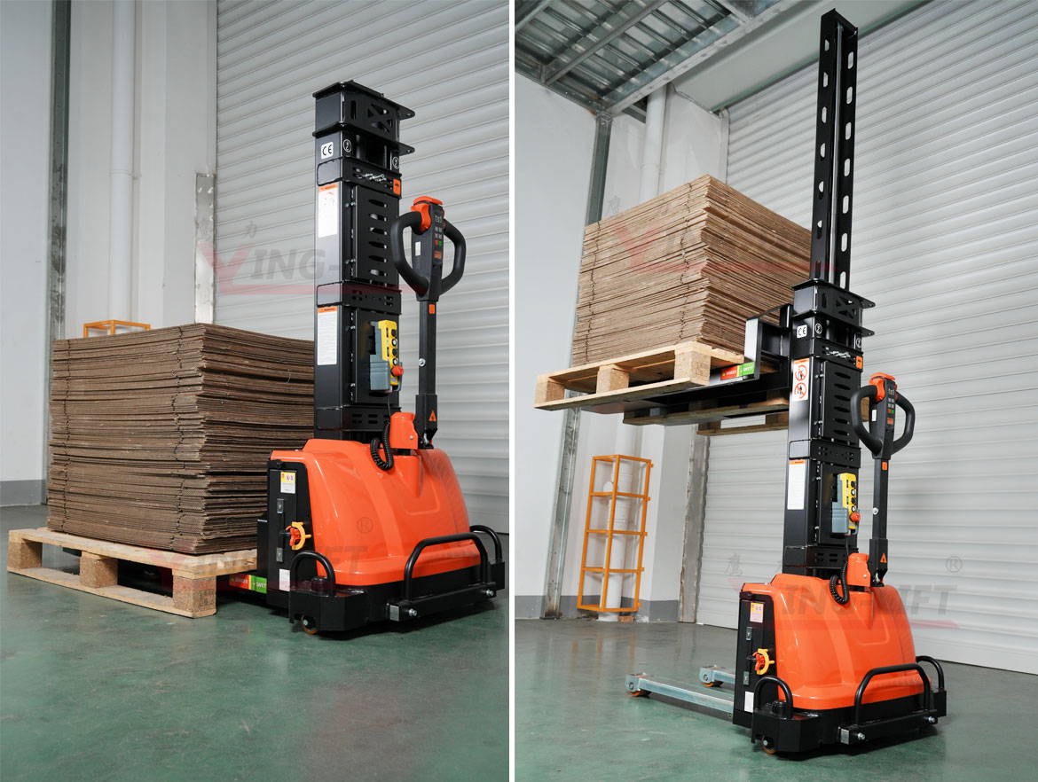 Electric Self-lifting Stacker
