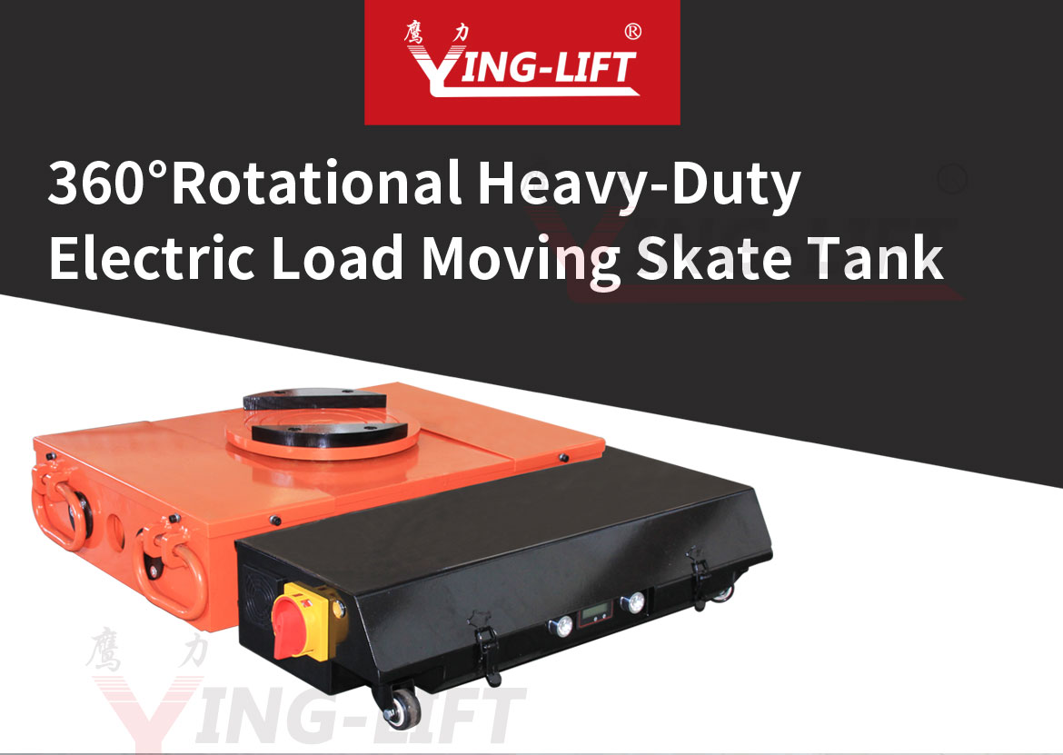 360°Rotational Heavy-Duty Powered Load Moving Skates